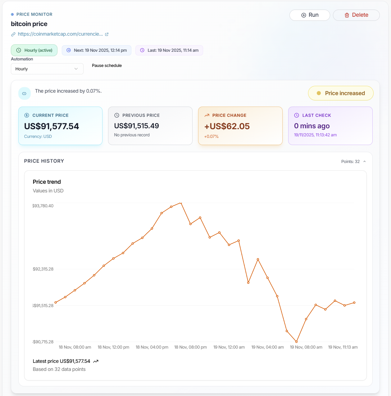Monitoring example 3