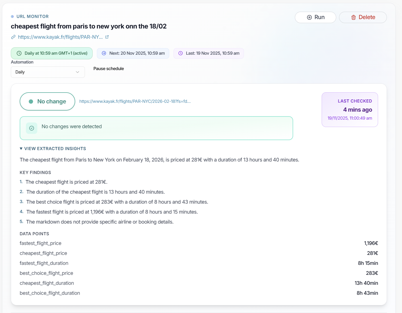Monitoring example 6